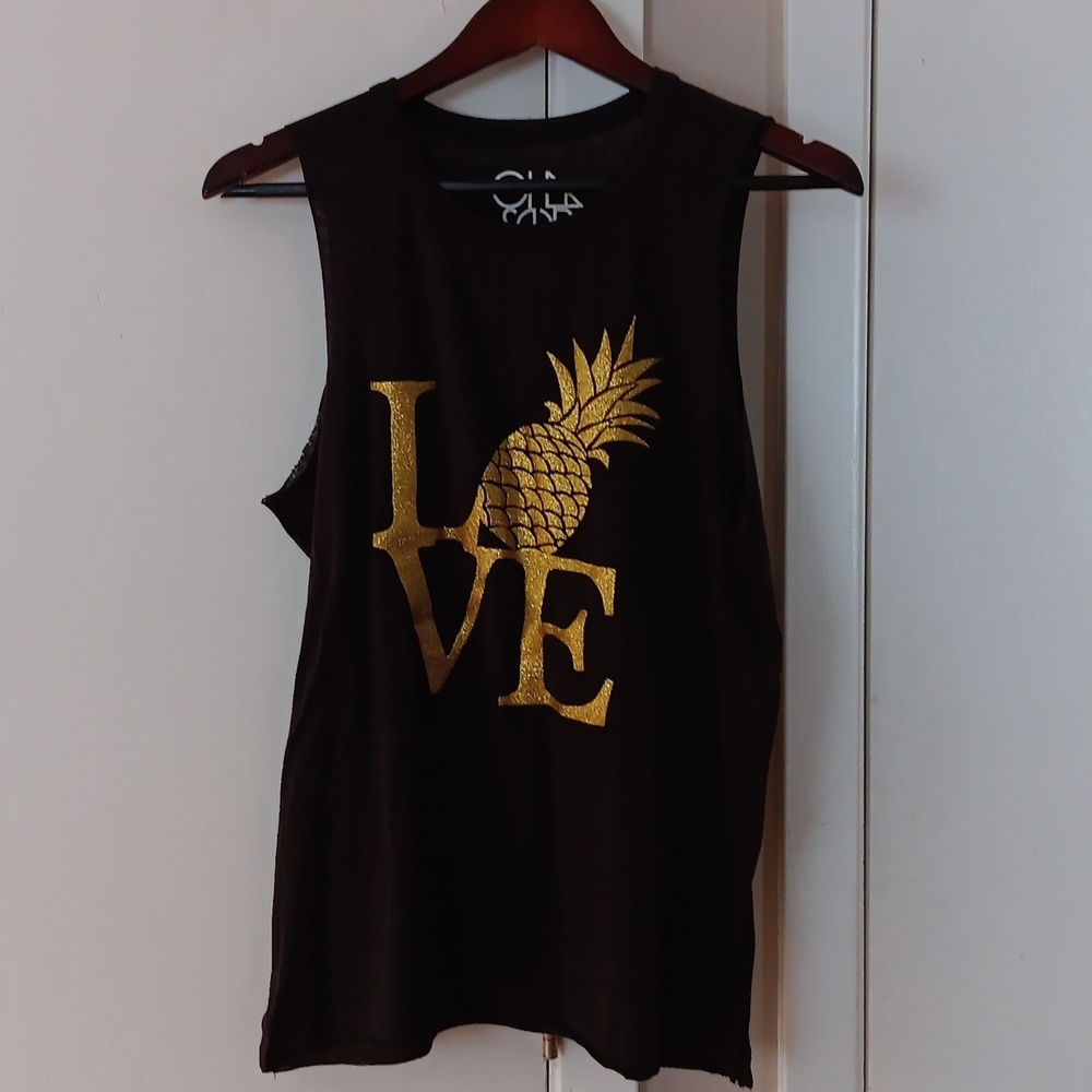 Chaser Pineapple Love Muscle Tee